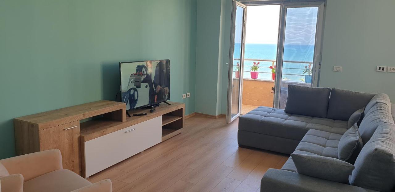 Sea View New Apartment Durrës Esterno foto